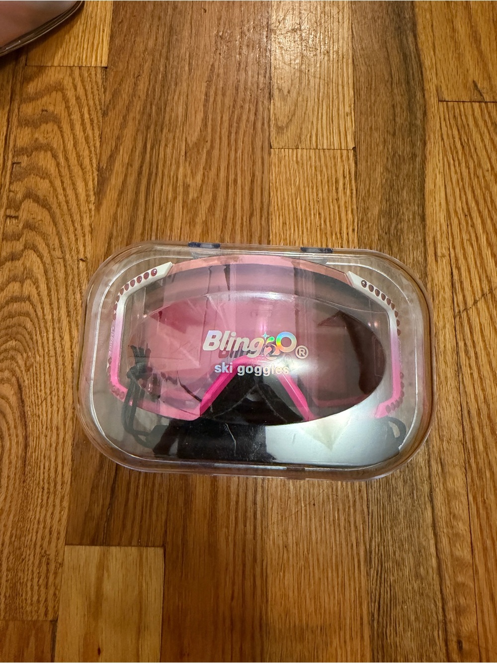 Bling2O Pink Ski Goggles - Protective Snow Goggles